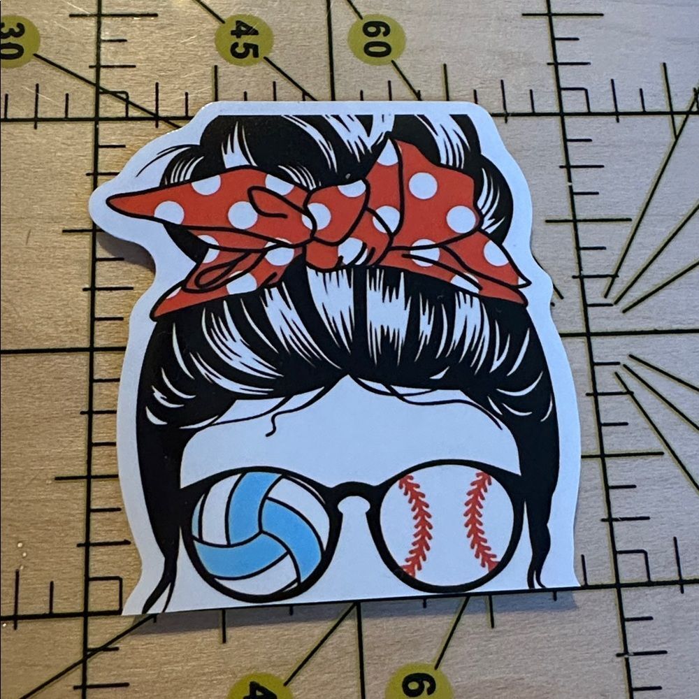 💜13/$13 +Bundle Sticker Sale | Messy Bun Life Waterproof Sticker